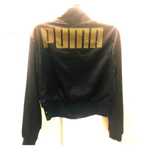 💯 Authentic ▪️rare PUMA Satin Bomber Track Jacket